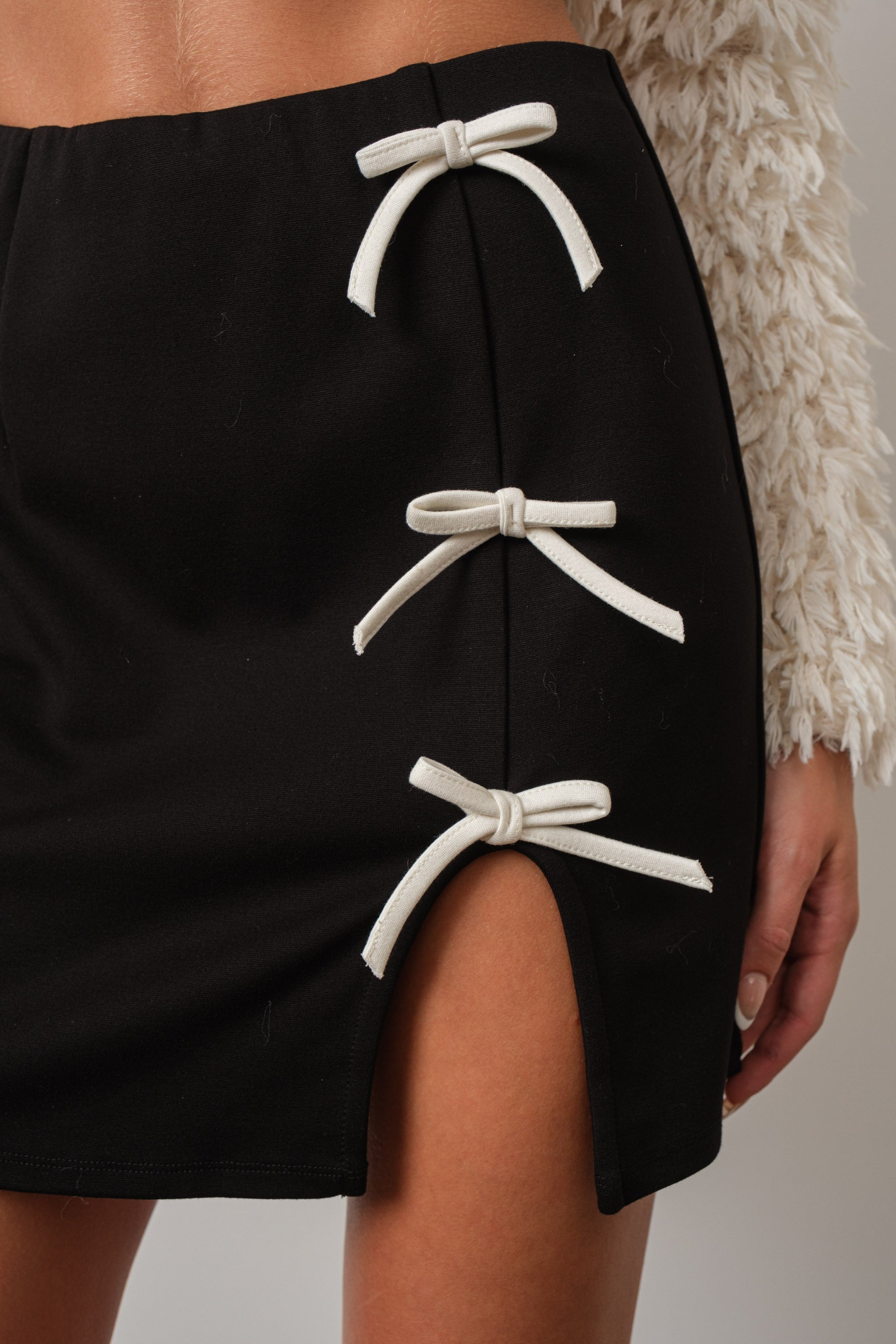 The Bow Mini Skirt