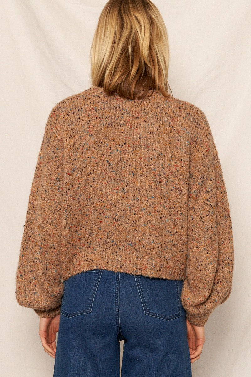 Autumn Speckled Knit