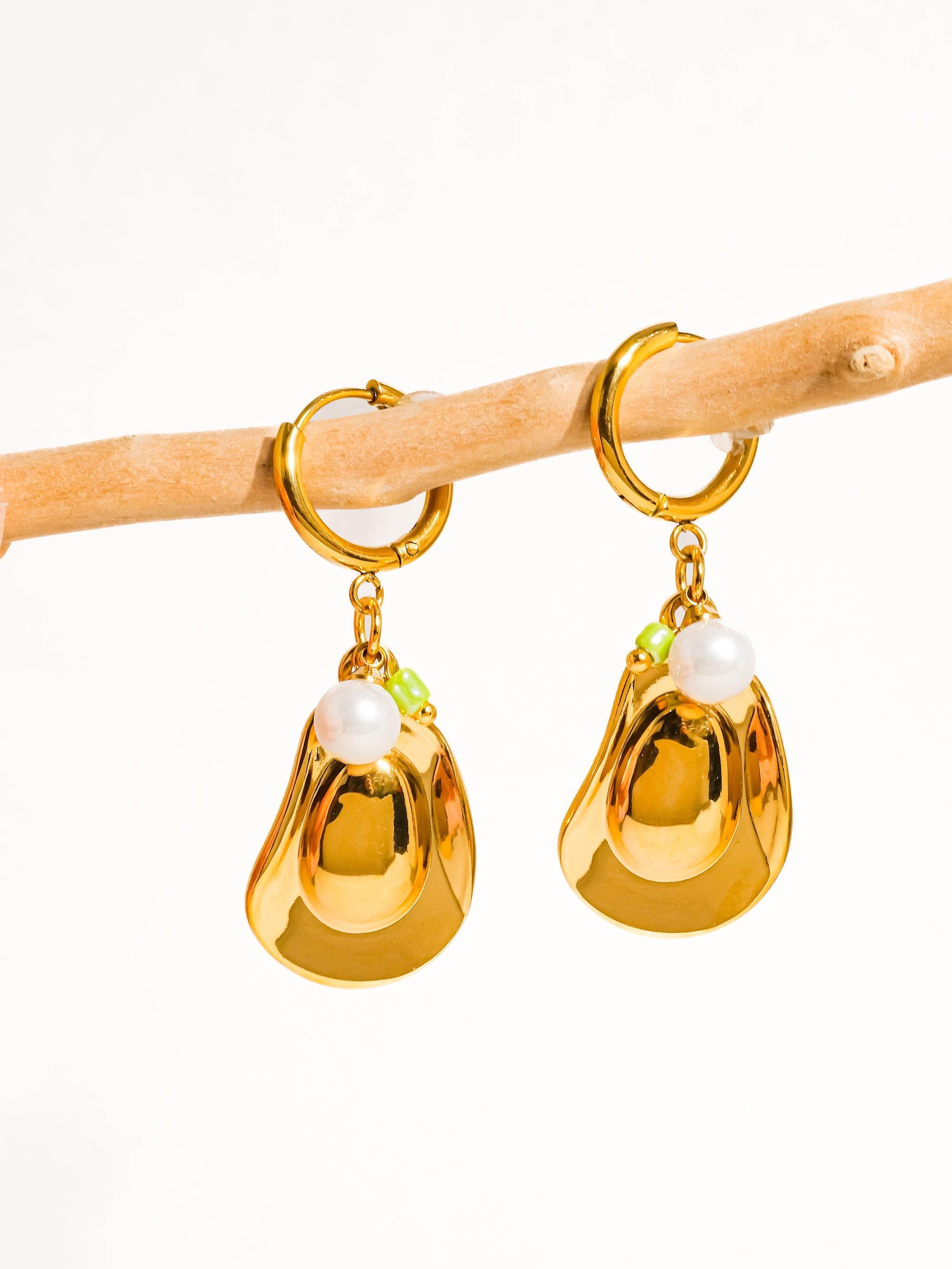 18K Gold Non-Tarnish Cowboy Hat Earring