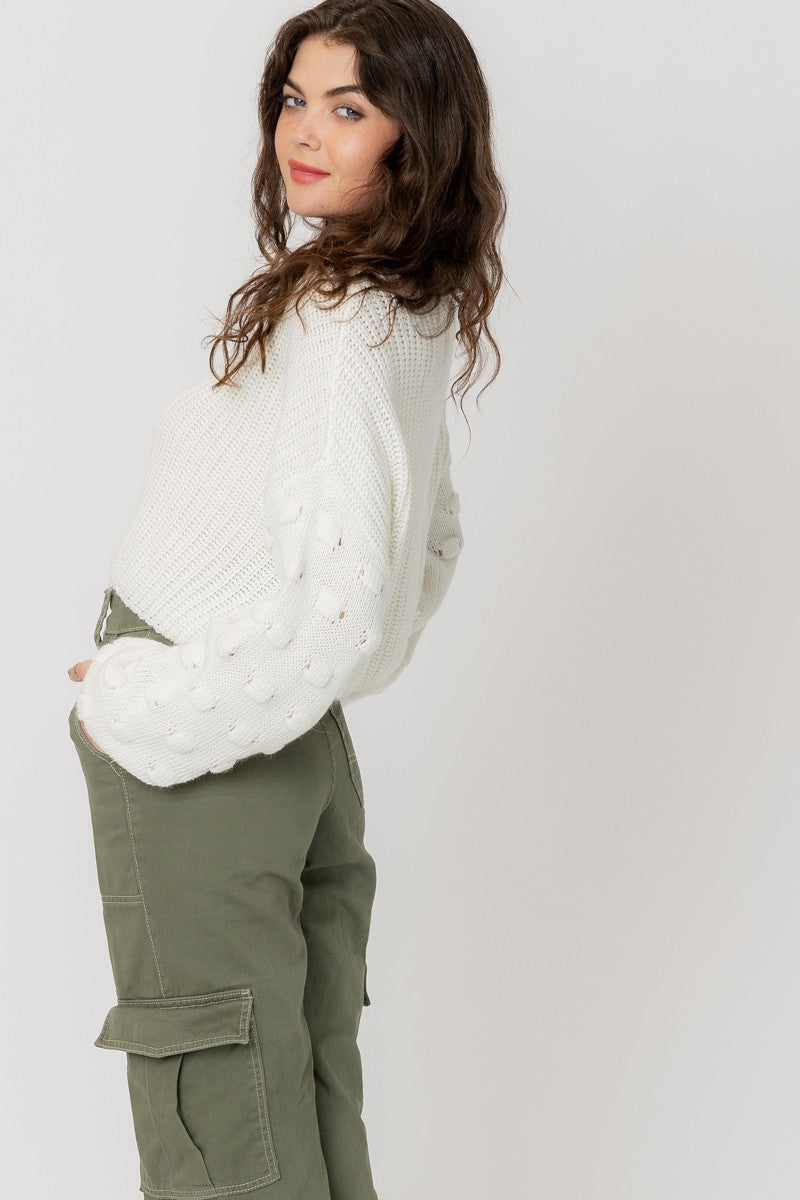 Ivory Knit Sweater