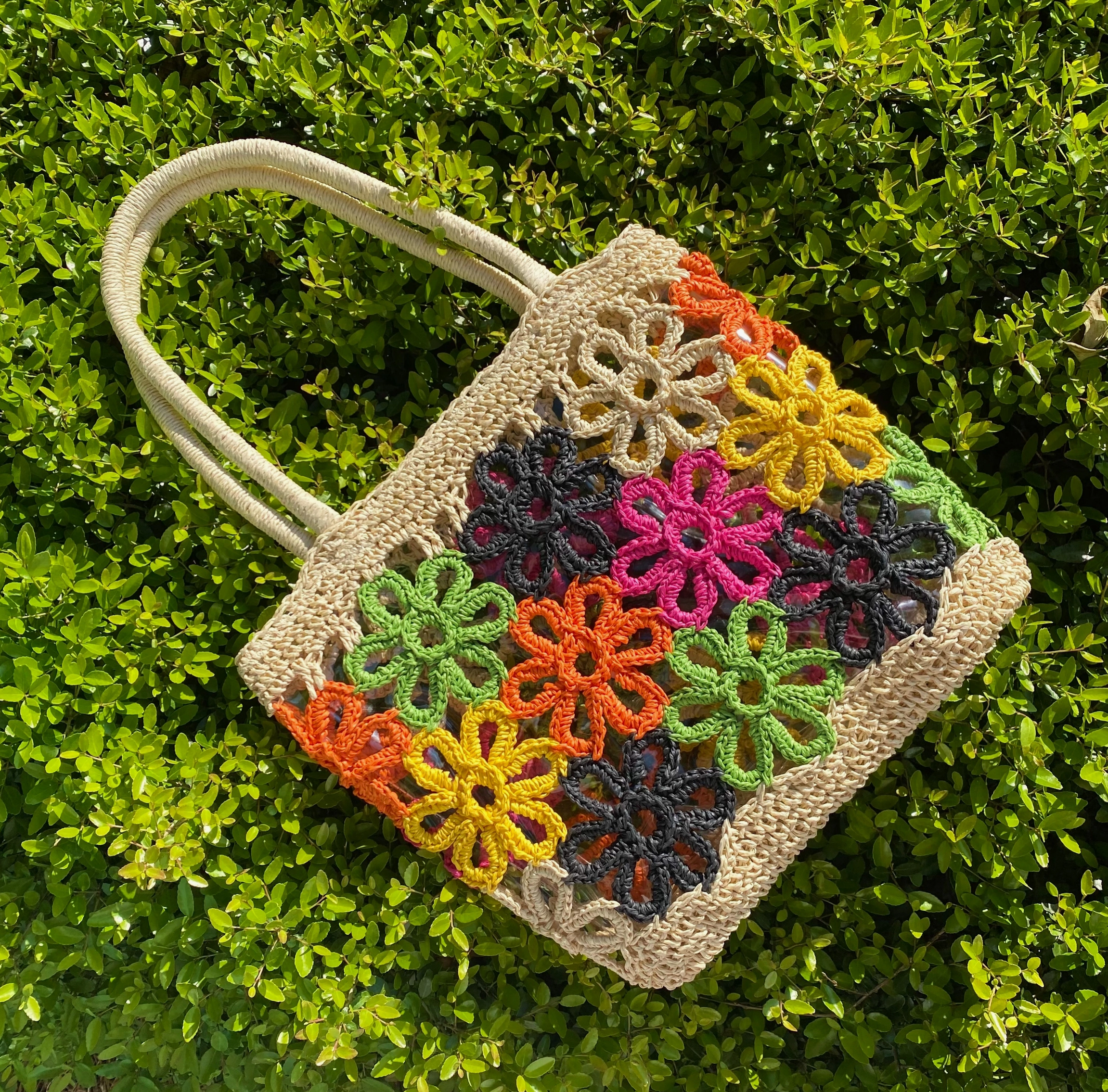 Vibrant Blossom Tote